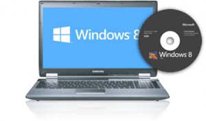 windows8 cd & laptop